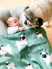 Load image into Gallery viewer, Personalized Doggie Blanket
